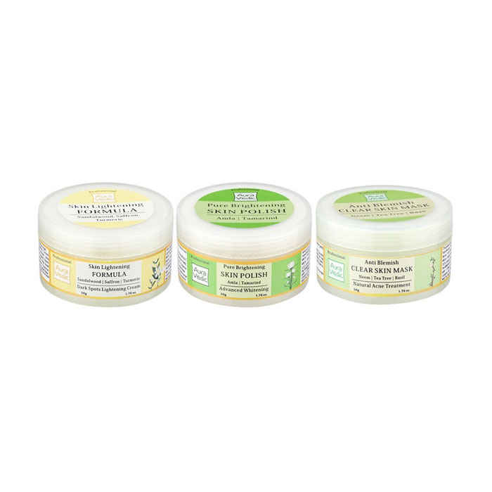 Buy Auravedic Clear Brightness Combo - Purplle