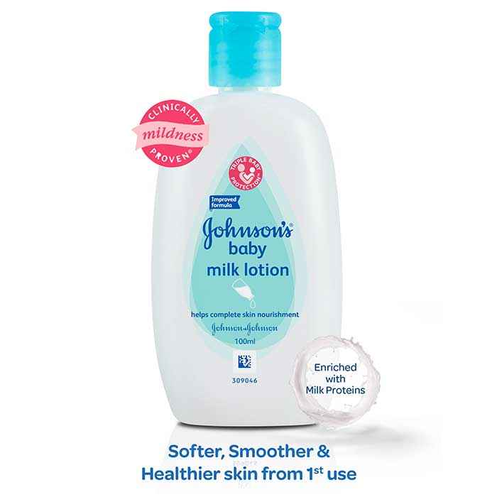 Buy Johnson And Johnson Milk Lotion (100 ml) - Purplle