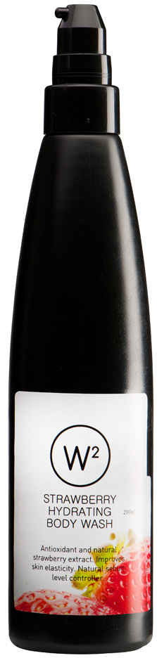 Buy W2 Body Spa Strawberry (200 ml) - Purplle