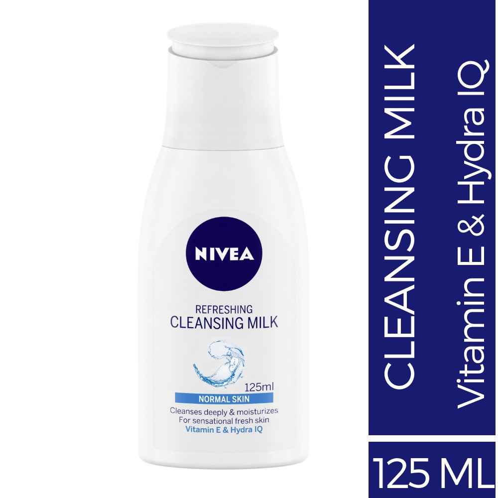 Buy Nivea Face Wash, Refreshing Cleansing Milk (125 ml) - Purplle