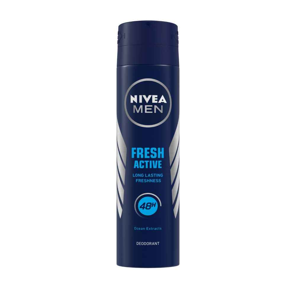 Buy NIVEA MEN Deodorant Fresh Active 150ml - Purplle
