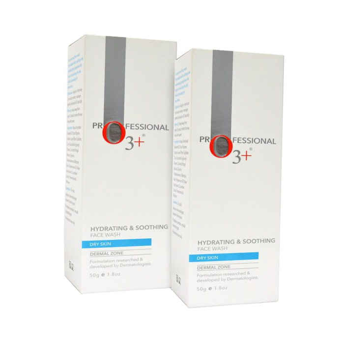 Buy O3+ Hydrating & Soothing Face Wash Dry Skin (50 g) - Purplle