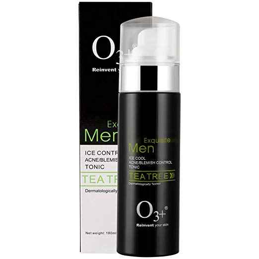 Buy O3+ Men Ice Cool Acne/Blemish Control Tonic(180ml) - Purplle