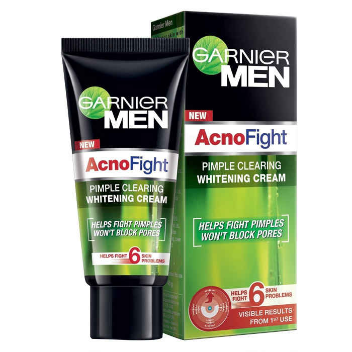 Buy Garnier Men Acno Fight Whiten Cream (20 g) - Purplle