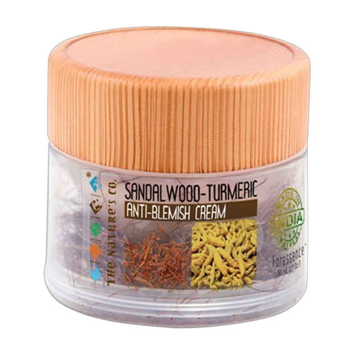 Buy The Natures Co. Sandalwood -Turmeric Anti Blemish Cream (50 ml) - Purplle