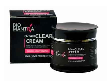 Buy Bio Mantra D-Tan Clear Cream (50 ml) - Purplle