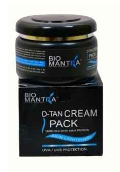 Buy Bio Mantra D-Tan Cream Pack (250 ml) - Purplle