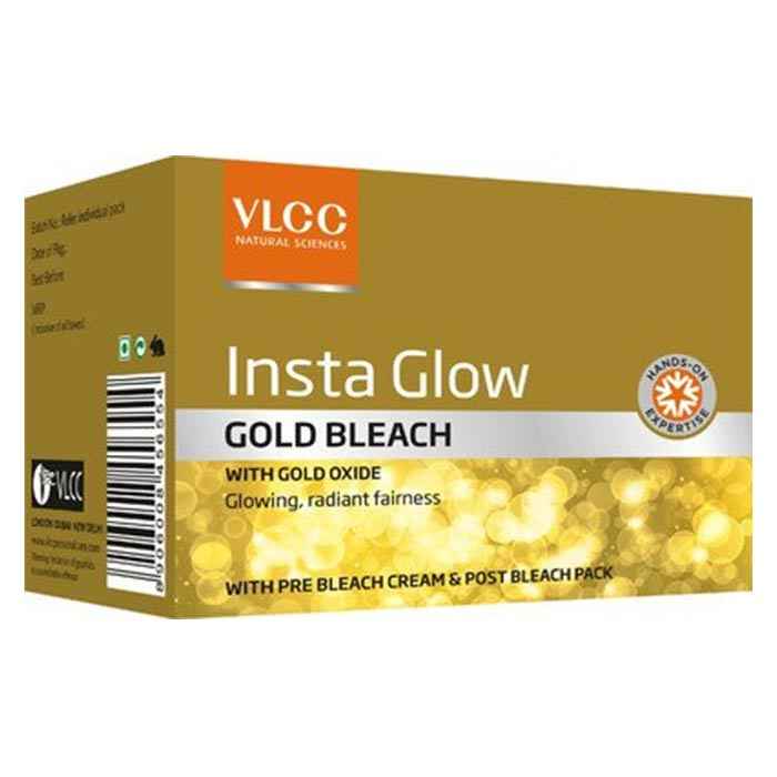 Buy VLCC Insta Glow Gold Bleach (60 g) - Purplle