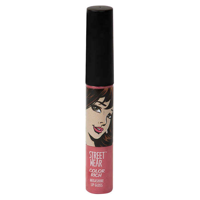 Buy Street Wear Color Rich Mega Shine Lip Gloss - Valentine Rose 5 (7 ml) - Purplle