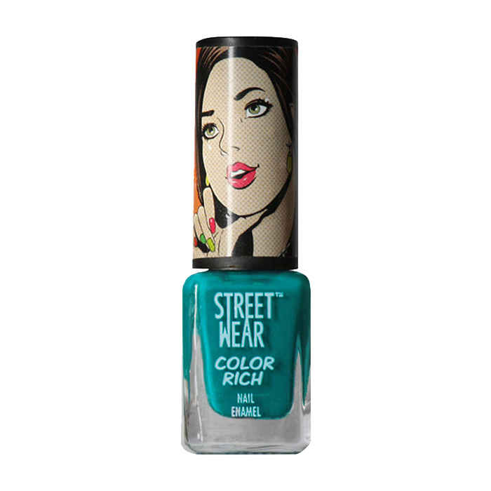 Buy Streetwear Color Rich Nail Enamel - Lady Blue Eyes 32 (5 ml) - Purplle