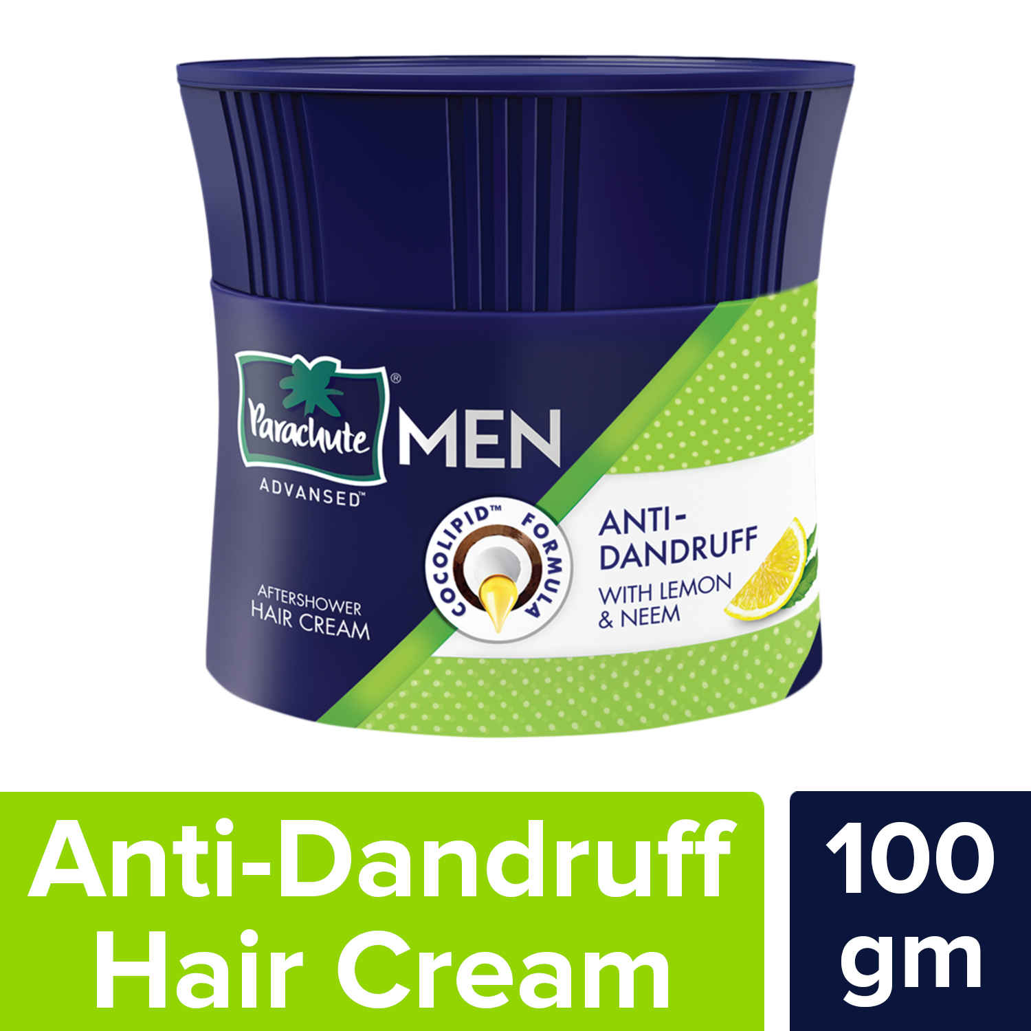 Buy Parachute Advansed Aftershower Anti-dandruff Hair Cream With Lemon & Neem (100 gm) - Purplle