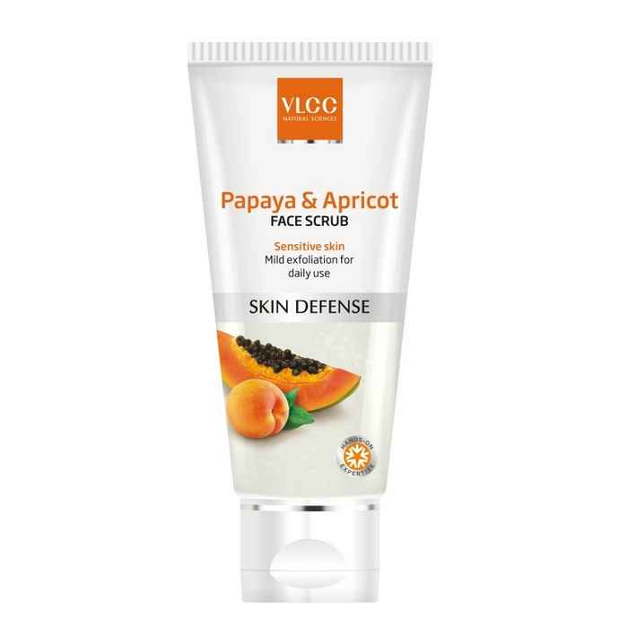 Buy VLCC Papaya & Apricot Scrub (80 g) - Purplle