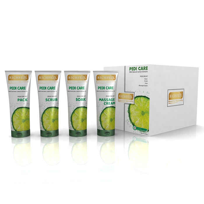 Buy Richfeel Pedi Care With Natural Lemon Extracts (100 g) - Purplle