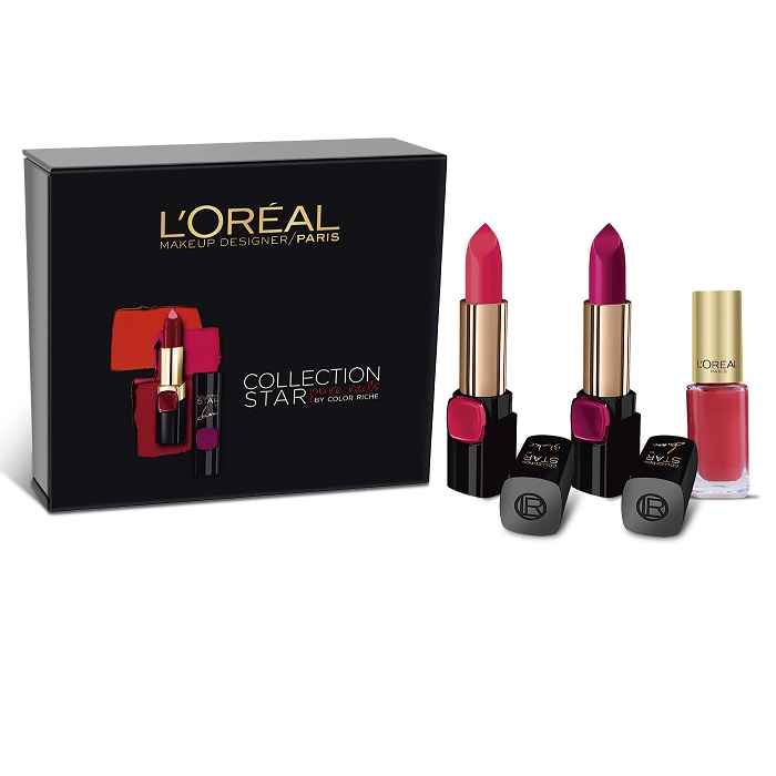 Buy L'Oreal Paris Collection Pure Reds Limited Edition Kit 2 Sonam Kapoor - Purplle