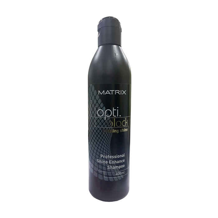 Buy Matrix Opti Black Professional Shine Shampoo (400ml) - Purplle