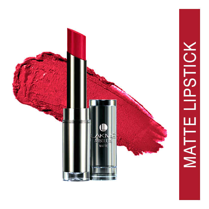 Buy Lakme Absolute Matte Lipstick Pink Me Up (3.7 g) - Purplle