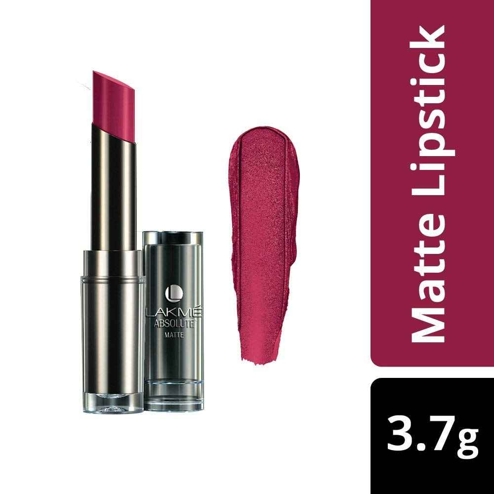 Buy Lakme Absolute Matte Lipstick Crimson Touch (3.7 g) - Purplle