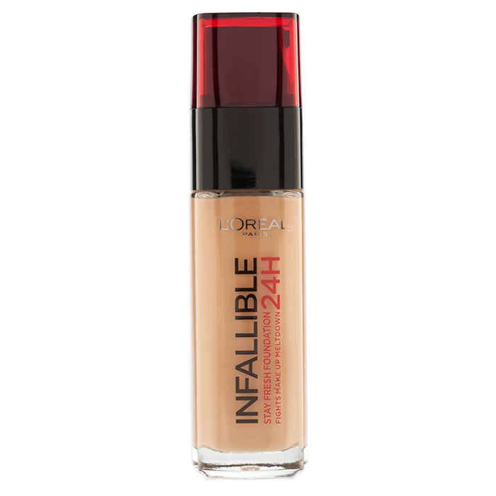 Buy L'Oreal Paris Infallible 24H Liquid Foundation 300 Amber (30 ml) - Purplle