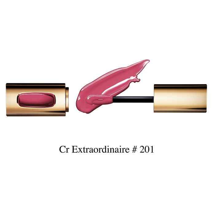 Buy L'Oreal Paris Colour Riche Extraordinaire Lip Gloss Rose Symphony 201 (5.5 ml) - Purplle