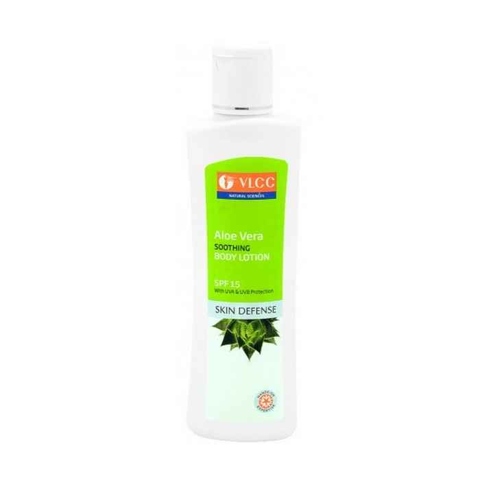 Buy VLCC Skin Defense Aloe Vera Soothing Body Lotion With SPF 15 (100 ml) - Purplle