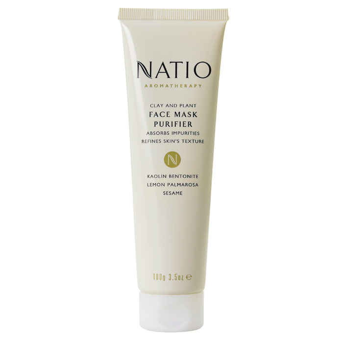 Buy Natio Aromatherapy Clay And Plant Face Mask Purifier (100 g) - Purplle