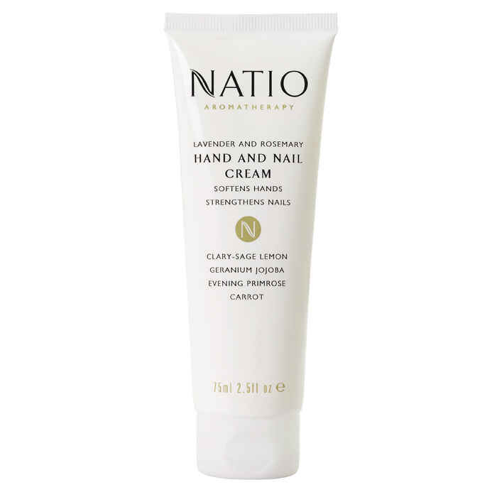 Buy Natio Aromatherapy Lavender And Rosemary Hand And Nail Cream (75 g) - Purplle