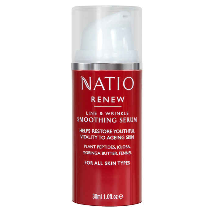 Buy Natio Renew Line & Wrinkle Smoothing Serum (30 ml) - Purplle
