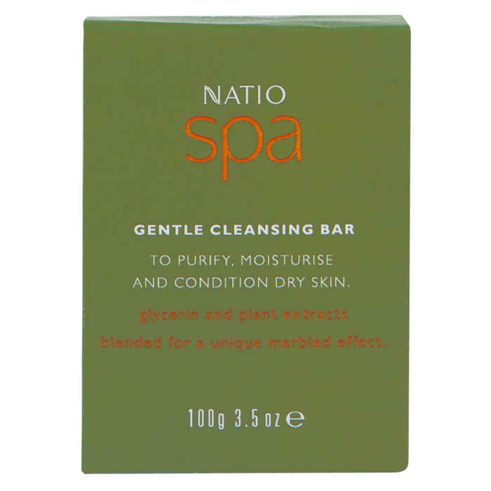 Buy Natio Spa Gentle Cleansing Bar (100 g) - Purplle