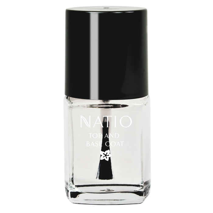 Buy Natio Top And Base Coat (15 ml) - Purplle
