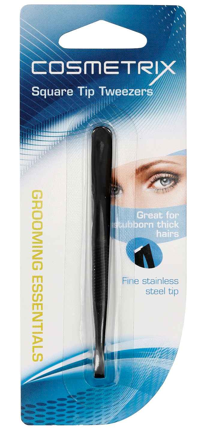 Buy Cosmetrix Square Tip Tweezers - Purplle