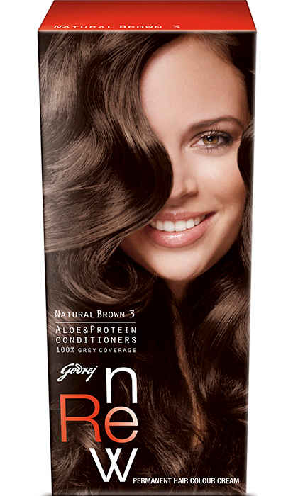 Buy Godrej Renew Hair Colour Natural Brown - (50ml) - Purplle