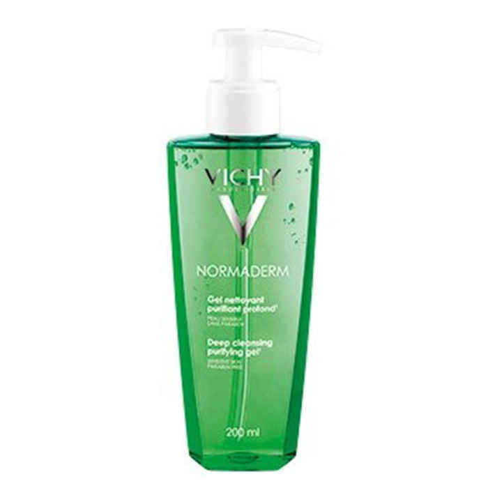 Buy Vichy Normaderm Deep Cleansing Purifying Gel (200 ml) - Purplle