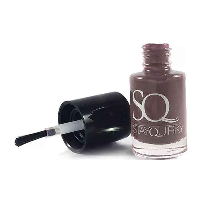 Buy Stay Quirky Nail Polish, Gel Finish, Brown - Coffee Night 260 (6 ml) - Purplle