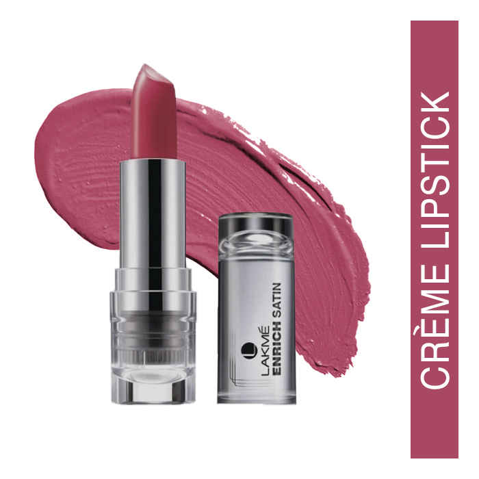 Buy Lakme Enrich Satin Lip Color Shade P135 (4.3 g) - Purplle