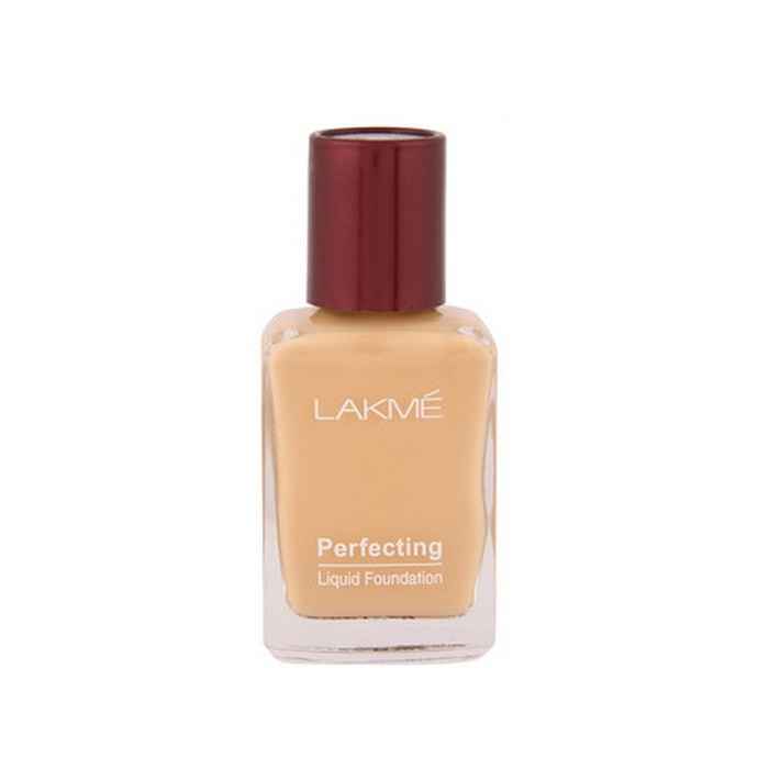 Buy Lakme Perfecting Liquid Foundation Natural Marble (27 ml) - Purplle