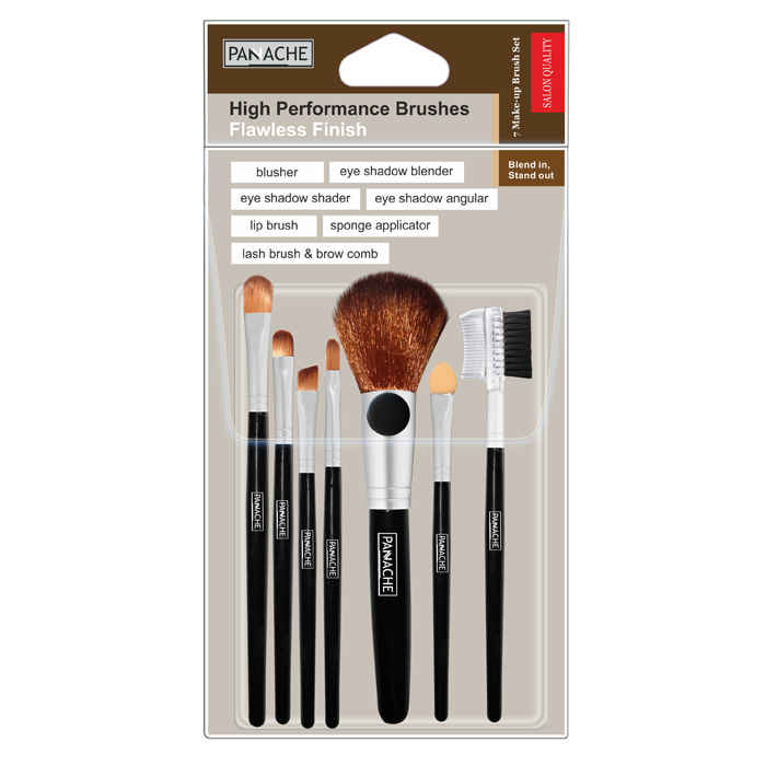 Buy Panache 7 Make-up Brush Set - Purplle
