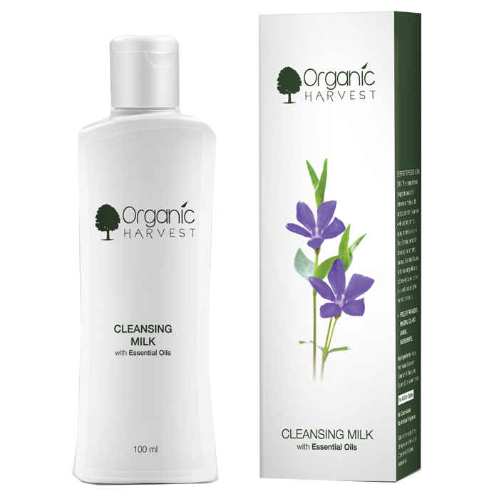 Buy Organic Harvest Cleansing Milk (100 ml) - Purplle