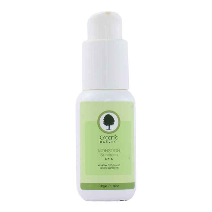 Buy Organic Harvest Monsoon Sunscreen (50 g) - Purplle