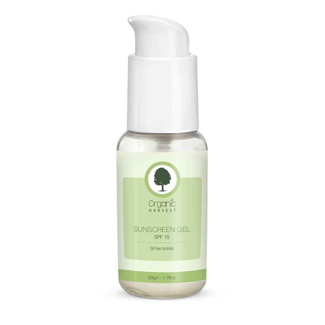Buy Organic Harvest Sunscreen Gel (50 g) - Purplle