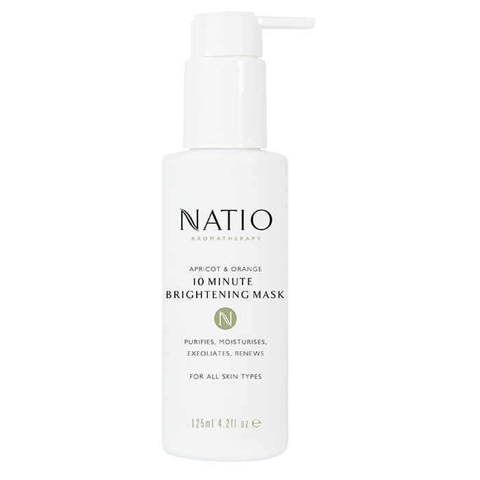 Buy Natio Apricot and Orange 10 Minute Brightening Mask - Purplle