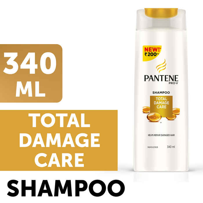 Buy Pantene Total Damage Care Shampoo (340 ml) - Purplle