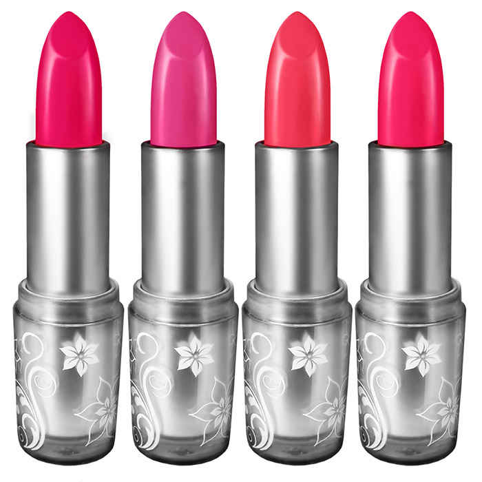 Buy Organistick Lipstick Combo Pack: Pink, Hot Pink, Carrot Pink and Magenta Pack No. 9 (16 g) - Purplle