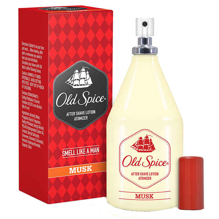 Buy Old Spice Musk Atomizer After Shave Lotion (150 ml) - Purplle