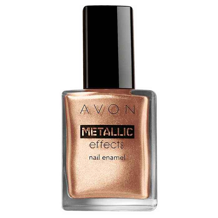 Buy Avon Metallic Effects Nail Enamel Copper Gleam (8 ml) - Purplle