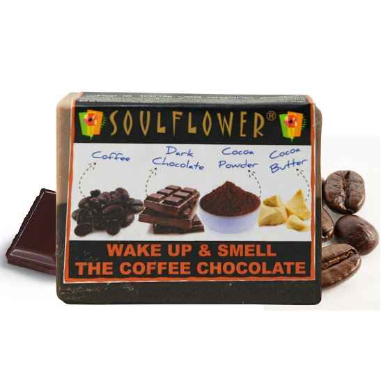 Buy Soulflower Wake Up And Smell The Coffee Chocolate Soap - Purplle