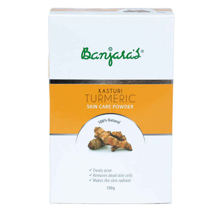 Buy Banjara's Pure Herbs Kasturi Turmeric Powder(100 g) - Purplle