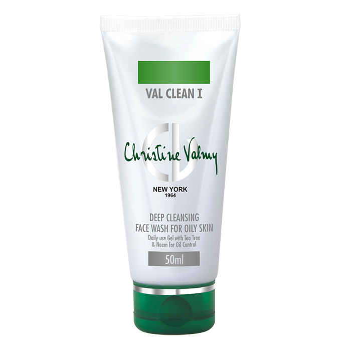 Buy Christine Valmy Valclean I- Oily Skin Facewash (50 ml) - Purplle