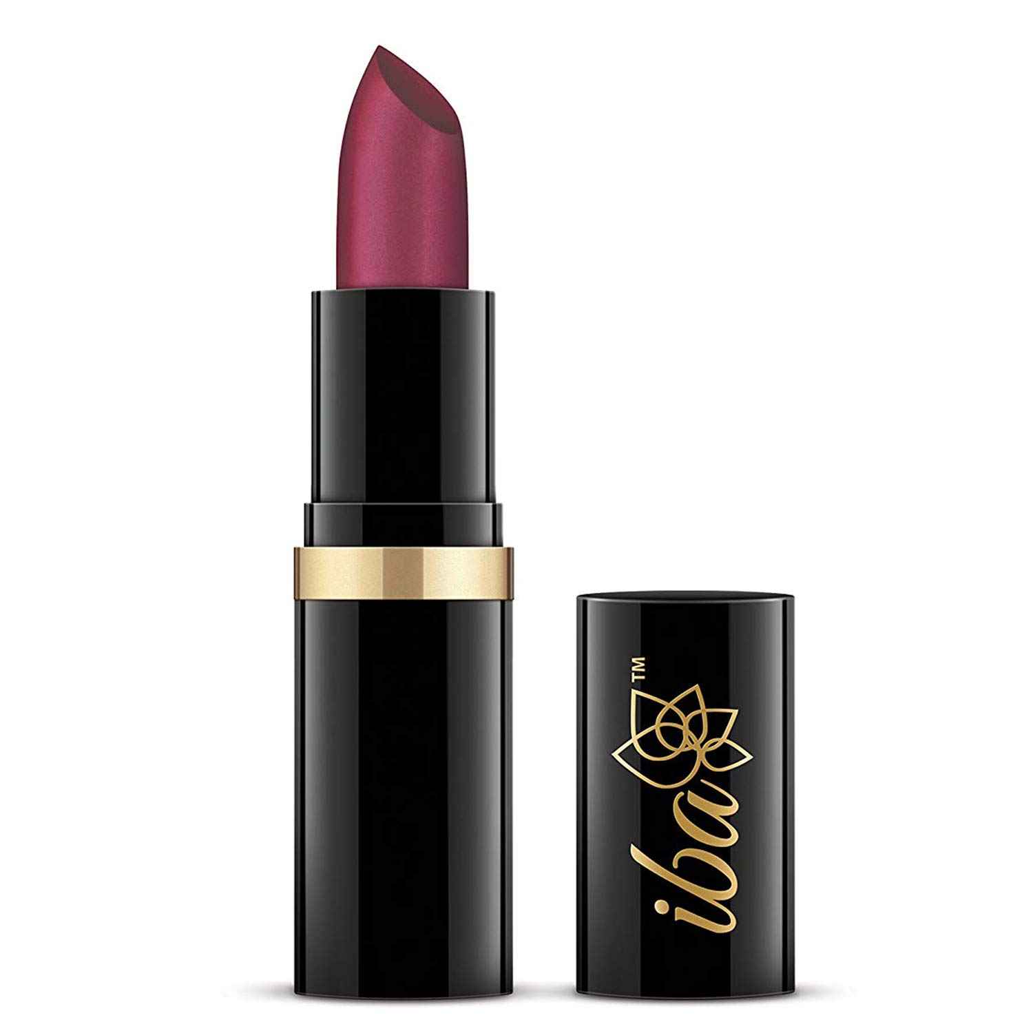 Buy Iba Halal Care Pure Lips Moisturizing Lipstick Shade A10 PlumPure (4 g) - Purplle