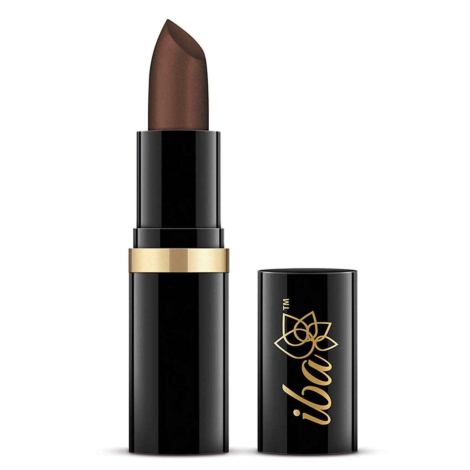 Buy Iba Halal Care Pure Lips Moisturizing Lipstick Shade A35 Dark Chocolate (4 g) - Purplle