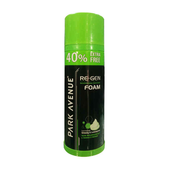 Buy Park Avenue Re gen Shaving foam For Men (300 g +40% extra)(420 g) - Purplle